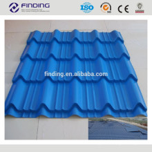 Ханчжоу цветной гофрированной стальной крышей плитка prepainted стальные кровельные листы